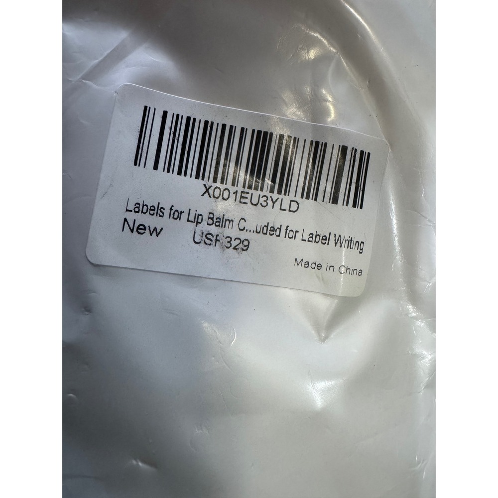 Lip Balm Labels‎ Stickers Pure Nature Base Floral Butterfly Design with Pen - Picture 3 of 6